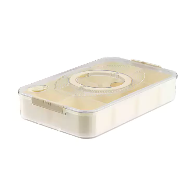 Abertura da ventilação Bandeja de lanches divididos